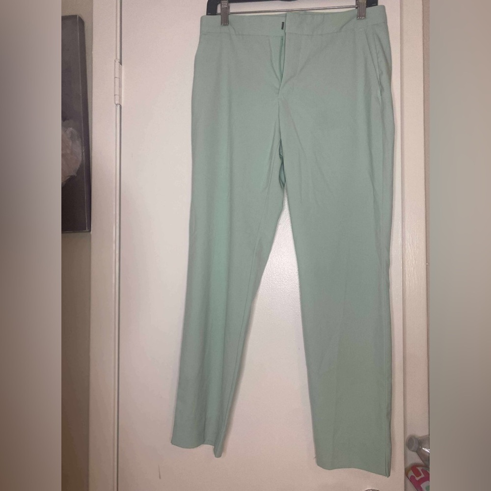 Zara Mint Straight Leg Trousers